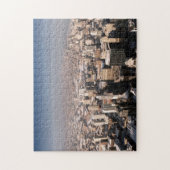Panoramisch uitzicht van de stad legpuzzel (Verticaal)