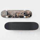 Panoramisch uitzicht van de stad skateboard (Horizontaal)