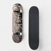 Panoramisch uitzicht van de stad skateboard (Voorkant)