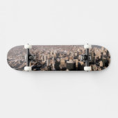 Panoramisch uitzicht van de stad skateboard (Horizontaal)