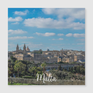 Panoramisch uitzicht van de stad Valletta in Malta