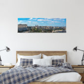 Panoramisch uitzicht van de stad Valletta op Malta Canvas Afdruk (Insitu (Slaapkamer))