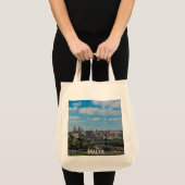 Panoramisch uitzicht van de stad Valletta op Malta Tote Bag (Voorkant (product))