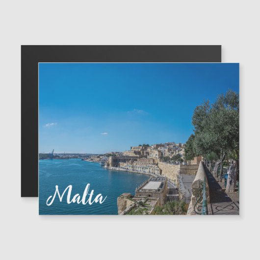 Panoramisch uitzicht van de stadsmuur en de haven  (Voorkant / Achterkant)