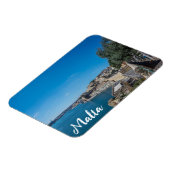 Panoramisch uitzicht van de stadsmuur en de haven  magneet (Linkerzijde)