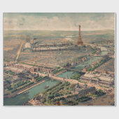 Panoramisch uitzicht van de Universele Verklaring  Cadeaupapier (Vlak)