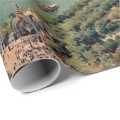 Panoramisch uitzicht van de Universele Verklaring Cadeaupapier (Rol Hoek)