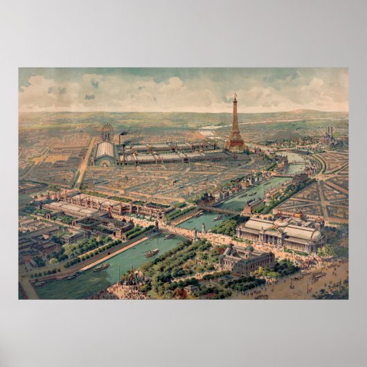 Panoramisch uitzicht van de Universele Verklaring Poster (Voorkant)