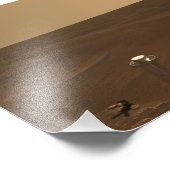 Panoramisch uitzicht van de vlakten van Meridiani Foto Afdruk (Hoek)