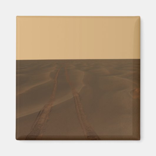 Panoramisch uitzicht van de vlakten van Meridiani Magneet (Voorkant)