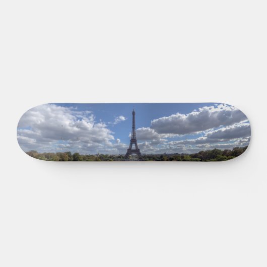 Panoramisch uitzicht van Eiffeltoren uit Trocadero Persoonlijk Skateboard (Horizontaal)