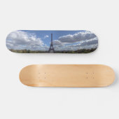 Panoramisch uitzicht van Eiffeltoren uit Trocadero Persoonlijk Skateboard (Horizontaal)