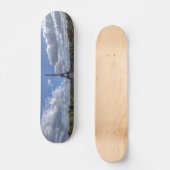 Panoramisch uitzicht van Eiffeltoren uit Trocadero Persoonlijk Skateboard (Voorkant)