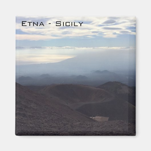 Panoramisch uitzicht van Etna Magneet (Voorkant)