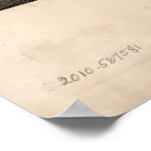 Panoramisch uitzicht van Evansville, Indiana (1880 Poster (Hoek)