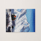 Panoramisch Uitzicht van Everest Mountain Base Cam Legpuzzel (Horizontaal)