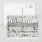 Panoramisch uitzicht van Ferrara Briefkaart (Voorkant / Achterkant)
