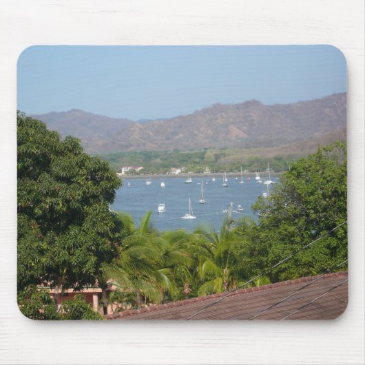 Panoramisch Uitzicht van Flamingo Beach, Costa Ric Muismat (Voorkant)