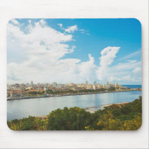Panoramisch Uitzicht van Havana, Cuba Muismat