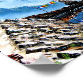 Panoramisch Uitzicht van het Annapurnagebergte Nep Poster (Hoek)