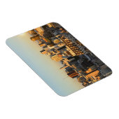 Panoramisch Uitzicht van het Cityscape bij Dusk Magneet (Rechterzijde)