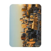 Panoramisch Uitzicht van het Cityscape bij Dusk Magneet (Verticaal)