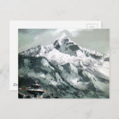 Panoramisch Uitzicht van het Everest-basiskamp Briefkaart (Voorkant / Achterkant)