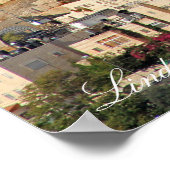 Panoramisch Uitzicht van Jeruzalem in Israël Poster (Hoek)