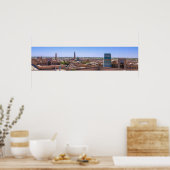 Panoramisch uitzicht van Khiva - Oezbekistan Poster (Keuken)