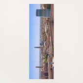 Panoramisch uitzicht van Khiva - Oezbekistan Yogamat (Achterkant)