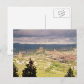 Panoramisch uitzicht van Le-Puy-en-Velay Briefkaart (Voorkant / Achterkant)