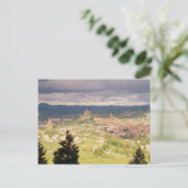 Panoramisch uitzicht van Le-Puy-en-Velay Briefkaart (Staand voorkant)