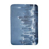 Panoramisch Uitzicht van Manhattan New-York City Badmat (Voorkant Verticaal)