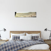 Panoramisch uitzicht van Mars 2 Canvas Afdruk (Insitu (Slaapkamer))