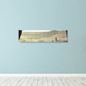 Panoramisch uitzicht van Mars 2 Canvas Afdruk (Insitu (Houten vloer))