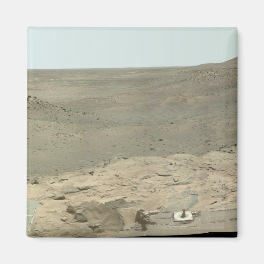 Panoramisch uitzicht van Mars 2 Magneet (Voorkant)