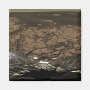 Panoramisch uitzicht van Mars 3 Magneet