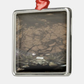 Panoramisch uitzicht van Mars 3 Metalen Ornament (Links)