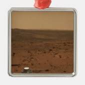 Panoramisch uitzicht van Mars 4 Metalen Ornament (Voorkant)