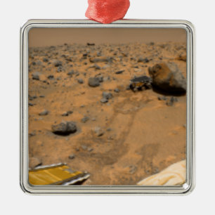Panoramisch uitzicht van Mars 5 Metalen Ornament