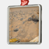 Panoramisch uitzicht van Mars 5 Metalen Ornament (Links)