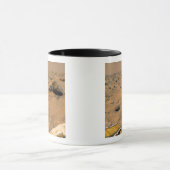 Panoramisch uitzicht van Mars 5 Mok (Midden)