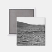 Panoramisch uitzicht van Mars 6 Magneet (Voorkant / Achterkant)