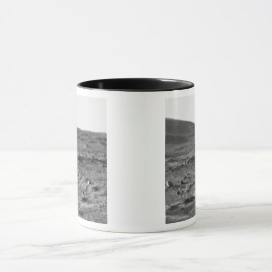 Panoramisch uitzicht van Mars 6 Mok (Midden)