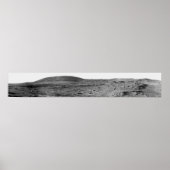 Panoramisch uitzicht van Mars 6 Poster (Voorkant)