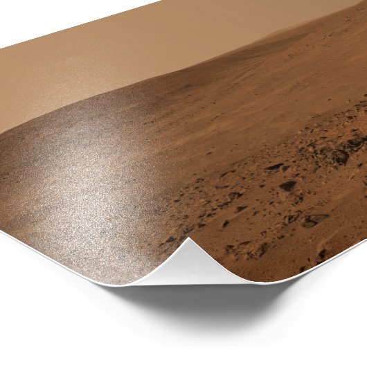 Panoramisch uitzicht van Mars 7 Foto Afdruk (Hoek)