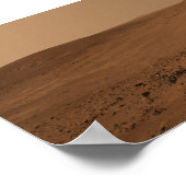 Panoramisch uitzicht van Mars 7 Poster (Hoek)