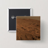 Panoramisch uitzicht van Mars 7 Vierkante Button 5,1 Cm (Voorkant /achterkant)