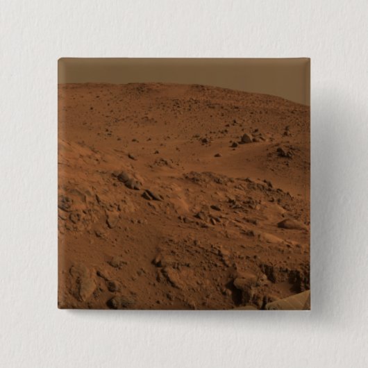 Panoramisch uitzicht van Mars 7 Vierkante Button 5,1 Cm (Voorkant)
