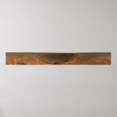 Panoramisch uitzicht van Mars 9 Poster (Voorkant)